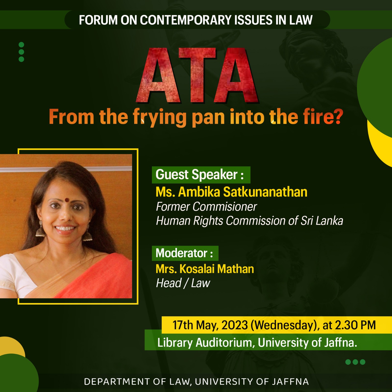 Read more about the article ATA: From the frying pan into the fire?