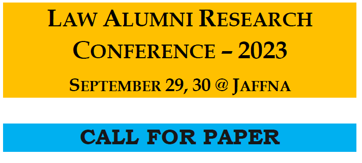 Law Alumni Research Conference – 2023