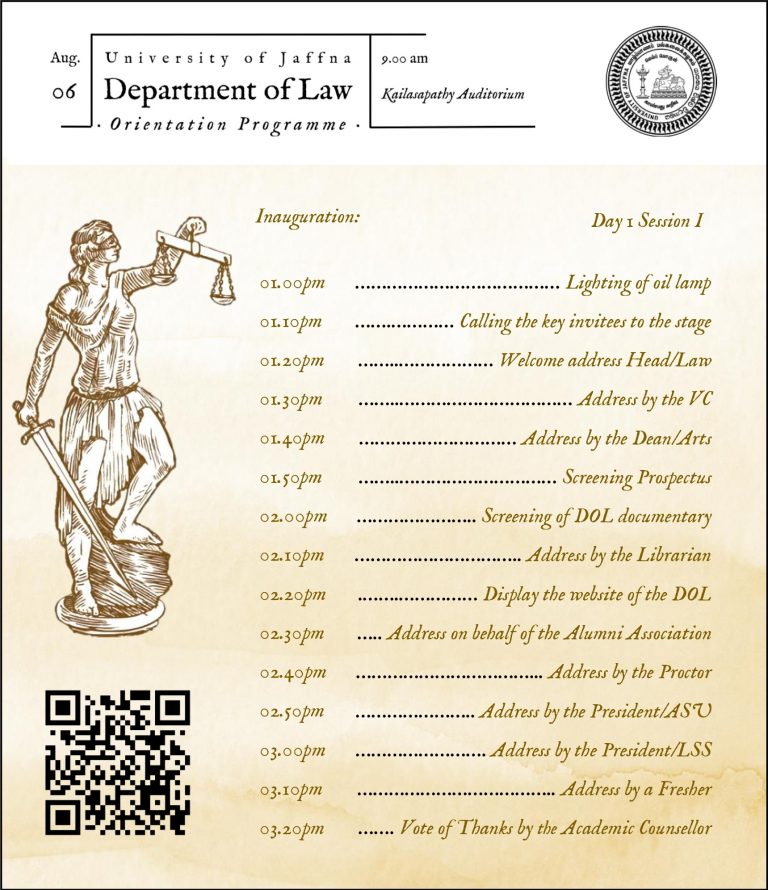 The Department welcomes the 19th Batch of Law